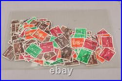 Older Japan Dealer Stock Lot 1000s of Stamps Used Singles & Blocks in Glassines