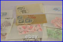 Older Japan Dealer Stock Lot 1000s of Stamps Used Singles & Blocks in Glassines