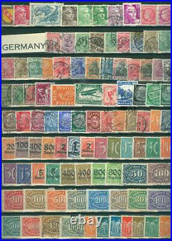 Oldtime Worldwide Early COLLECTION from the 1850s-1940s (mostly) mint & used /O