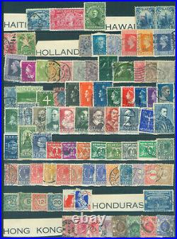 Oldtime Worldwide Early COLLECTION from the 1850s-1940s (mostly) mint & used /O