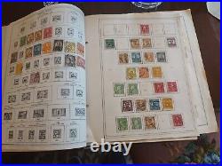 Outstanding worldwide stamp collection in 1958 perfect MINKUS album. Lots to see
