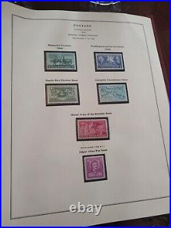 Outstanding worldwide stamp collection in 1958 perfect MINKUS album. Lots to see