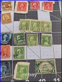 Over Face Value Vintage Postage Stamps Lot