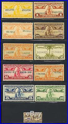 PHILIPPINES 11 DIFF REVENUE STAMPS VF Mint LH / Used