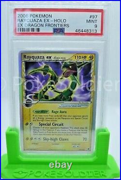 PSA 9 Mint Rayquaza Reverse Holo EX Delta Species 13/113 Pokemon