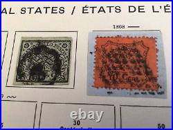 Papal States 1851-1929 mounted mint & Used stamps on part page Ref 64802