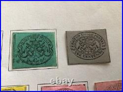 Papal States 1867 mounted mint & used stamps A18945