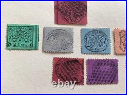 Papal States mounted mint & used stamps A12895