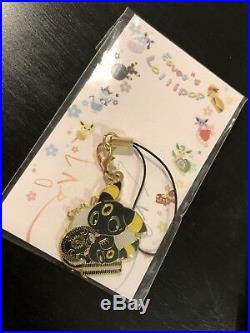 Pokebox ++ Pokemon Doujin Umbreon collection lot of charms pin and stamp