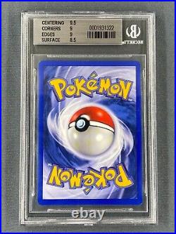 Pokemon 1st Edition Charizard Shadowless 1999 4/102 Thick Stamp BGS 9 MINT