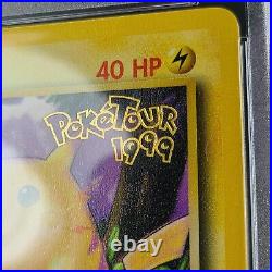 Pokemon Base Set Australia PokeTour 1999 Pikachu 58/102 WotC PSA 9 (MINT)