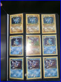 Pokemon Card Collection Binder Lot Vintage WOTC Everything Included! Read Desc