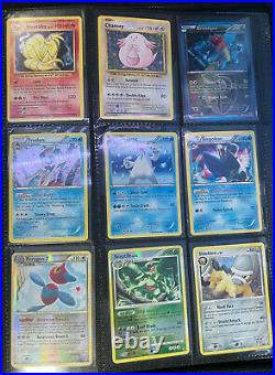Pokemon Collection Binder Card Lot WOTC 1st Ed, Shadowless, Stamped, VMax, GX