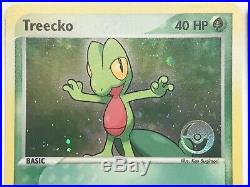 Pokemon Mudkip Torchic Treecko Promo Pokeball Stamp Near Mint Black Star 5/6/7