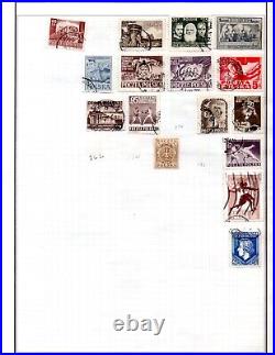 Poland 1918-1980 Large Collection Of 1100+ Stamps Mint & Used Many Complete Sets