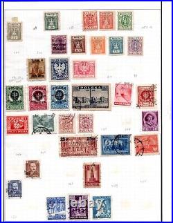 Poland 1918-1980 Large Collection Of 1100+ Stamps Mint & Used Many Complete Sets