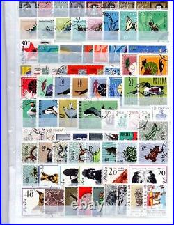 Poland 1918-1980 Large Collection Of 1100+ Stamps Mint & Used Many Complete Sets