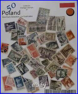 Poland Postal Postage Stamp Stamps Rare Mint Used Bulk 1800 1900 2000