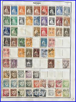 Portugal Stamps 08042024 Collection of 600+ Mint & Used on 22 Pages