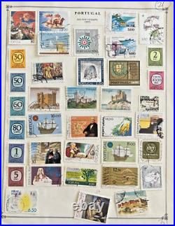 Portugal Stamps 08042024 Collection of 600+ Mint & Used on 22 Pages