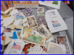 Postage Stamps Lot of 700 Plus Used USA Vintage-Modern Read Description