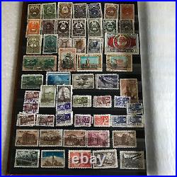 RUSSIA Stamp Collection Scott Binder Various Mint & Used Postage Stamps