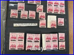RYUKYU ISLANDS #16 MINT OG or used Lot of 50 stamps with varieties