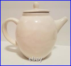 Rae Dunn Magenta Exclusive M Stamped HOME Teapot Mint Cond. 8 Tall 9 Wide