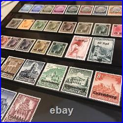 Rare German Deutfches Reich, Luxembourg Stamp Lot. Unused, Ultra Fine, Mint