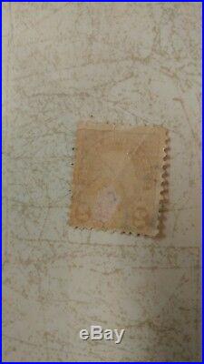 Rare Lot of 2 George Washington Red 2 Cent Stamps Vintage