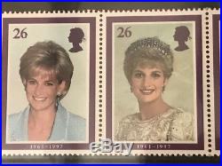 Royal Mail 5 Mint Stamps Issue Collections Diana Princess of Wales 1961-1997