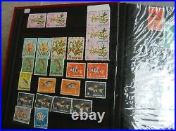 SINGAPORE 1970s STAMPS COLLECTION IN LARGE S/BOOK MINT & USED