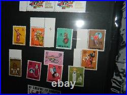 SINGAPORE 1970s STAMPS COLLECTION IN LARGE S/BOOK MINT & USED