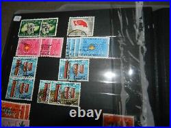 SINGAPORE 1970s STAMPS COLLECTION IN LARGE S/BOOK MINT & USED