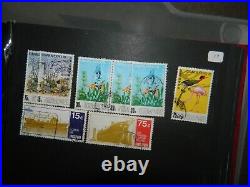 SINGAPORE 1970s STAMPS COLLECTION IN LARGE S/BOOK MINT & USED