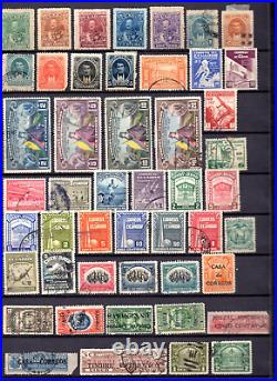 SOUTH AMERICA 1870-1950s COLLECTION 500+ STAMPS MINT & USED