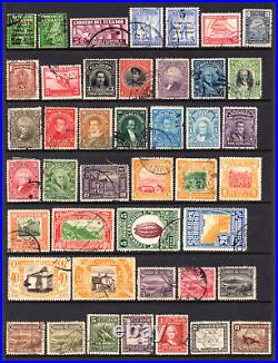 SOUTH AMERICA 1870-1950s COLLECTION 500+ STAMPS MINT & USED