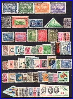 SOUTH AMERICA 1870-1950s COLLECTION 500+ STAMPS MINT & USED