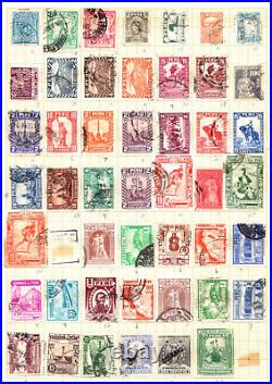 SOUTH AMERICA 1870-1950s COLLECTION 500+ STAMPS MINT & USED