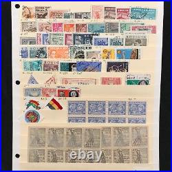 SOUTH AMERICA STOCKBOOK Mint & Used Stamp Collection MANY OLDER