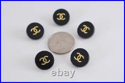 STAMPED VINTAGE CHANEL BUTTONS LOT OF 10 Logo cc
