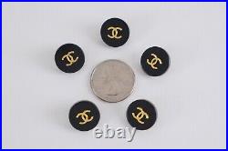 STAMPED VINTAGE CHANEL BUTTONS LOT OF 10 Logo cc