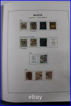 SWITZERLAND CH Swiss Bale Dove Cantonals Rayons 51 Certificates Stamp Collection