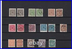 Schleswig (slesvig) 1920 mounted mint and used stamps cat £1000+ ref r11618