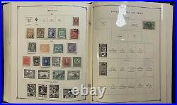 Scott Blue Intl Misc Album 200+ Stamps Used/Mint 1886-1939. KP-094