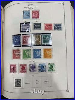 Scott Int'l Album Part III covers 1949-1955 with 4,000+ stamps