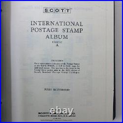 Scott International Postage Stamp Album Part VI A With 1600+ Stamps