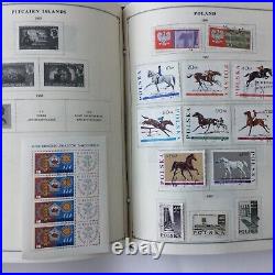 Scott International Postage Stamp Album Part VI A With 1600+ Stamps