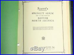 Scott Specialty Album of Canada Stamps Mint & Used withBOB, Newfoundland++