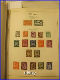 Scott's International Air Post Album 1938 Mnay Stamps Mint And Used
